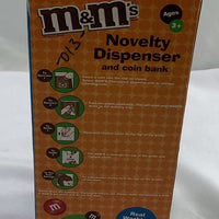 M & M's Green Novelty Dispenser and Coin Bank - 2008 - New