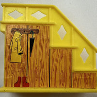 Fisher Price Little People Family Play House - 1969 - Very Good Condition