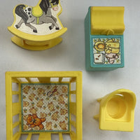 Fisher Price Little People Family Play House - 1969 - Very Good Condition