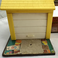 Fisher Price Little People Family Play House - 1969 - Very Good Condition