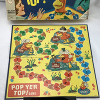 Pop Yer Top Game - 1968 - Milton Bradley - Good Condition