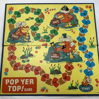 Pop Yer Top Game - 1968 - Milton Bradley - Good Condition