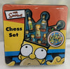 Simpsons Chess Set in Tin - 2000 - Cardinal - New/Sealed