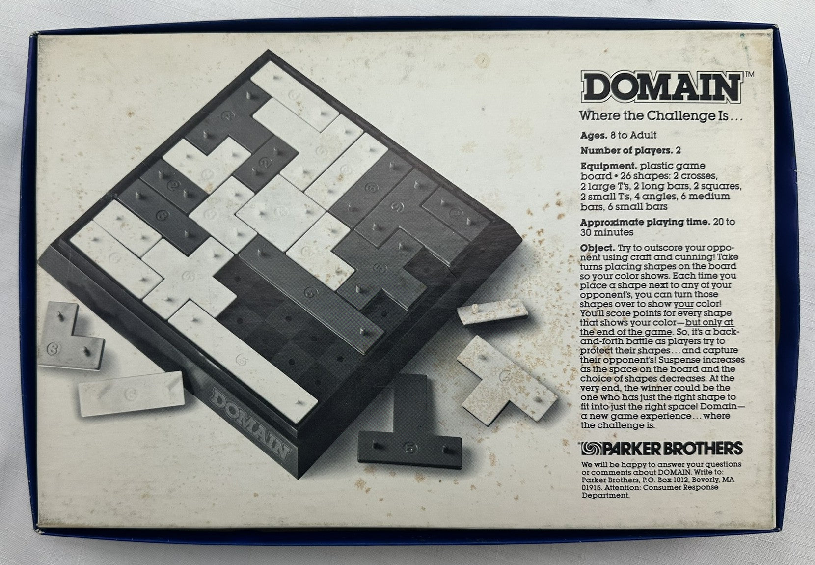 Domain Board Game - 1983 - Parker Brothers - Good Condition | Mandi's ...