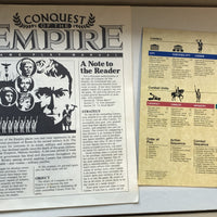 Conquest of the Empire Game - 1984 - Milton Bradley - Great Condition