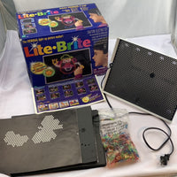Lite Brite Potato Head Edition - 1998 - 3+ Unpunched Sheets - 200+ Pegs - Working - Very Good Condition