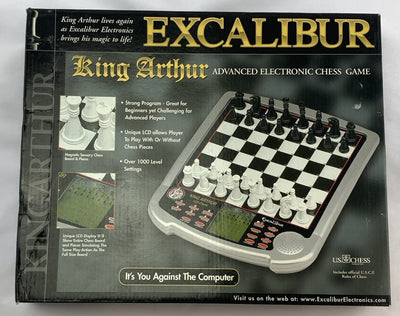 Excalibur King Arthur Advanced Electronic Chess Game - Excalibur - New