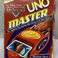 Uno Master Game Disney Cars Edition - 2007 - Mattel - Good Condition