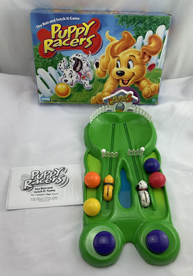 Puppy Racers Game - 1997 - Parker Brothers - Good Condition