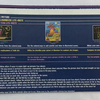 Lite Brite Potato Head Edition - 1998 - 6+ Unpunched Sheets - 500+ Pegs - Working - Very Good Condition