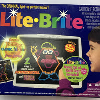 Lite Brite Potato Head Edition - 1998 - 6+ Unpunched Sheets - 500+ Pegs - Working - Very Good Condition