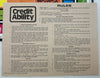 Credit Ability Game - 1980 - Ungame Co. - Great Condition