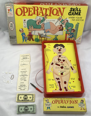 Operation Game - 1965 - Milton Bradley - Great Condition