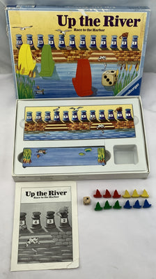 Up the River Game - 1988 - Ravensburger - Good Condition
