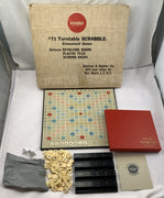 Deluxe Scrabble Turntable Game - 1954/48 - Selchow & RIghter - Great Condition