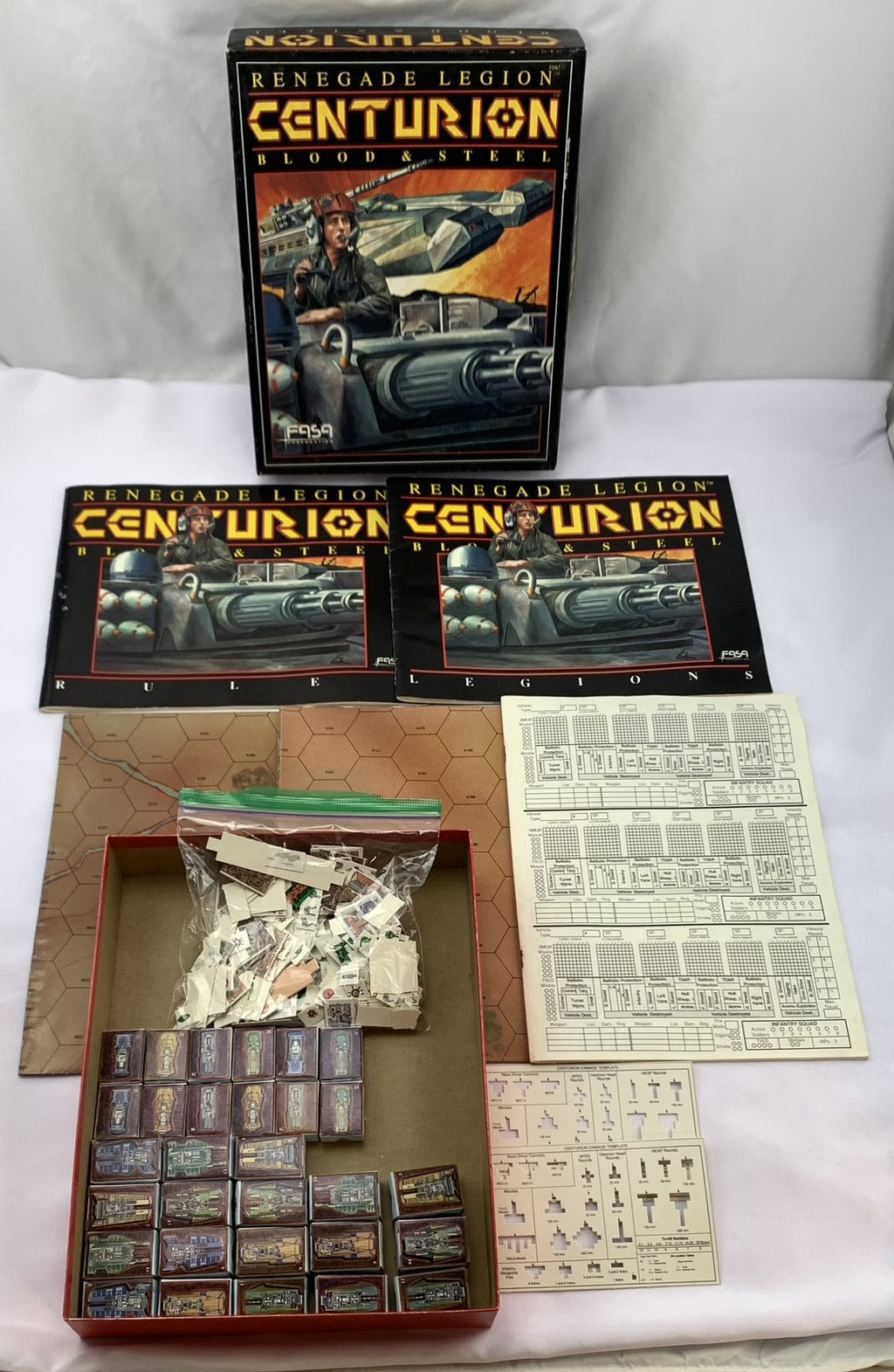 Renegade Legion: Centurion – Blood & Steel Game - 1988 - FASA - Great Condition