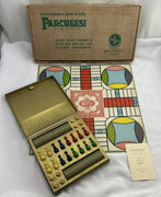Parcheesi Game Deluxe Edition - 1959 - Selchow & Righter - Great Condition