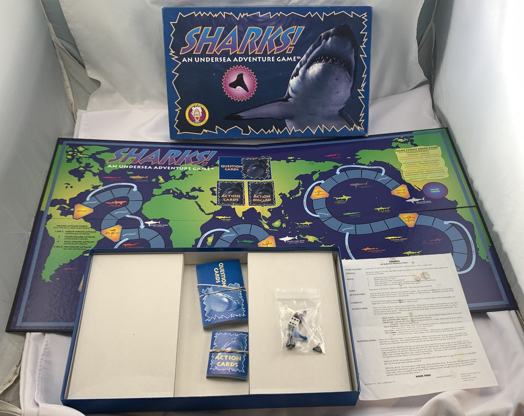 Sharks! An Undersea Adventure Game - 1997 - Great Condition