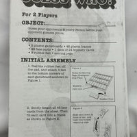 Guess Who Game- 1987 - Milton Bradley - Very Good Condition