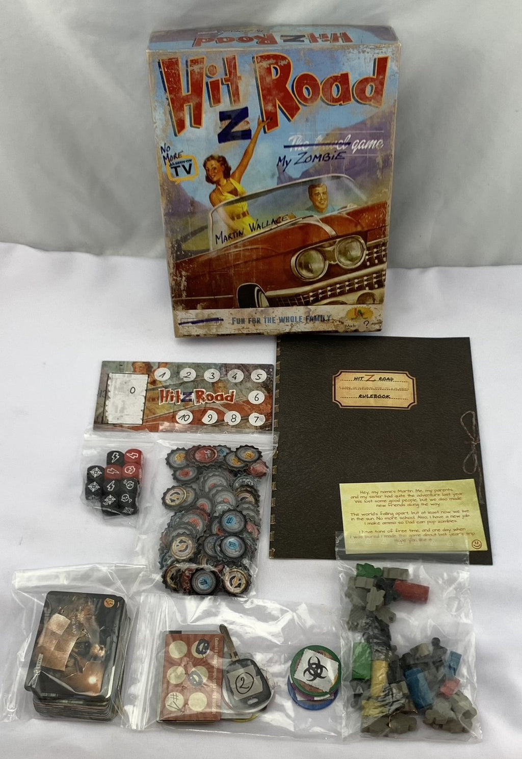 Hit Z Road Game - 2016 - Asmodee - Like New