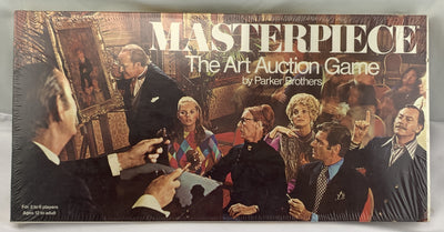 Masterpiece Art Auction Game - 1970 - Parker Brothers - New/Sealed