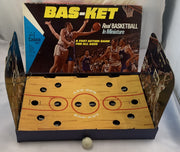 Bas-ket Game Miniature Basketball - 1969 - Cadaco - Very Good Condition