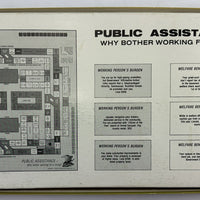 Public Assistance Board Game - 1980 - Hammerhead Games - New Old Stock