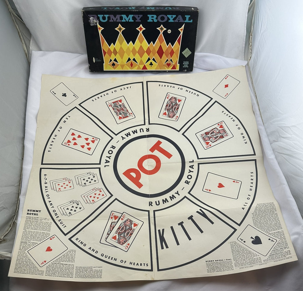 Rummy Royal Game - 1937 - Whitman - Great Condition