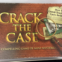 Crack the Case Game - 1993 - Milton Bradley - New Old Stock