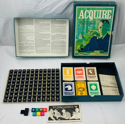 Acquire Game - 1962 - 3M - Great Condition