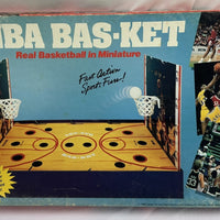 Bas-ket Game Miniature Basketball - 1988 - Cadaco - Good Condition