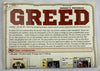 Greed Card Game - 2014 - Queen Games - Like New