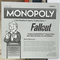 Fallout Monopoly Game - 2015 - Hasbro - Great Condition