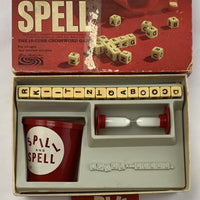 Spill and Spell Game - 1966 - Parker Brothers - Good Condition