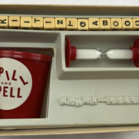 Spill and Spell Game - 1966 - Parker Brothers - Good Condition