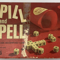 Spill and Spell Game - 1966 - Parker Brothers - Good Condition