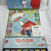 Snoopy Monopoly Its A Dogs Life Collectors Edition - 2005 - USAopoly - Great Condition