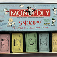 Snoopy Monopoly Its A Dogs Life Collectors Edition - 2005 - USAopoly - Great Condition