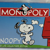 Snoopy Monopoly Its A Dogs Life Collectors Edition - 2005 - USAopoly - Great Condition