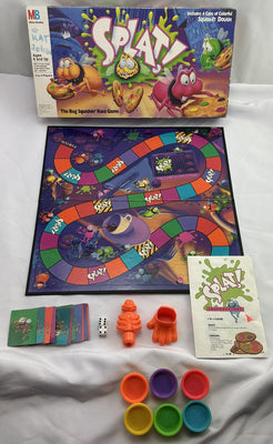 Splat! Board Game - 1990 - Milton Bradley - Great Condition