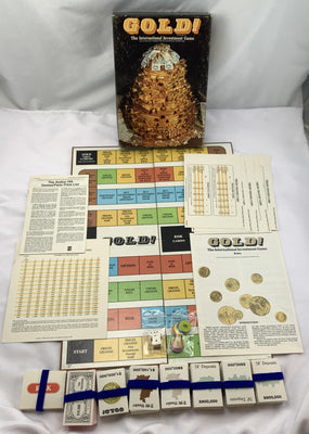 Gold! Bookshelf Game  - 1981 - Avalon Hill - Great Condition