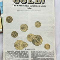 Gold! Bookshelf Game  - 1981 - Avalon Hill - Great Condition