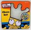 Simpsons Chess Set in Tin - 2000 - Cardinal - Great Condition