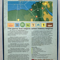 Civilization Game - 1981 - Avalon Hill - Great Condition