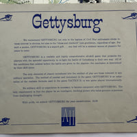 Gettysburg Game Battlefield Edition - 1958 - Avalon Hill - Unpunched