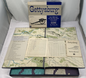 Gettysburg Game Battlefield Edition - 1964 - Avalon Hill - Very Good Condition