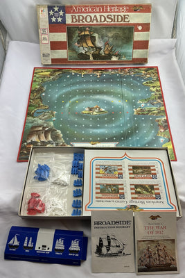 Broadside Game - 1975 - Milton Bradley - Very Good Condition