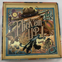 Flick 'em Up! Board Game - 2015 - Pretzel Games - Like New