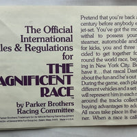 Magnificent Race Game - 1975 - Parker Brothers - Great Condition