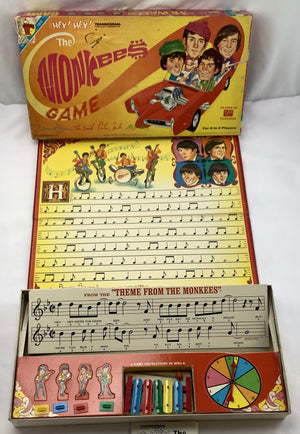 The Monkees Game - 1967 - Transogram - Very Good Condition